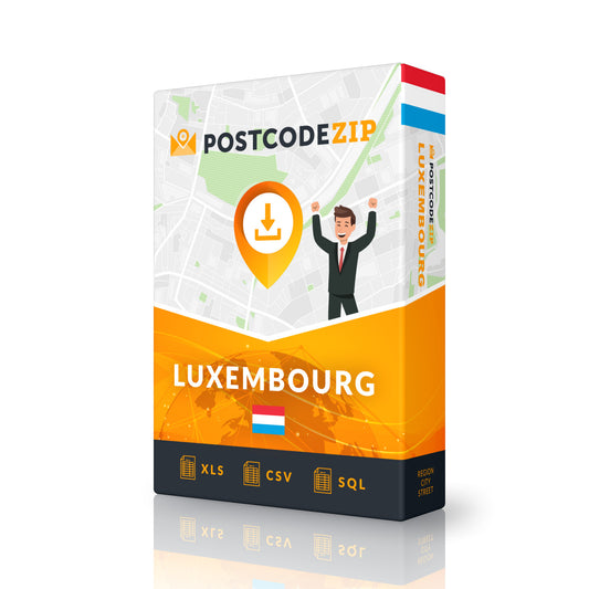 Luxembourg, Best file of streets, complete set