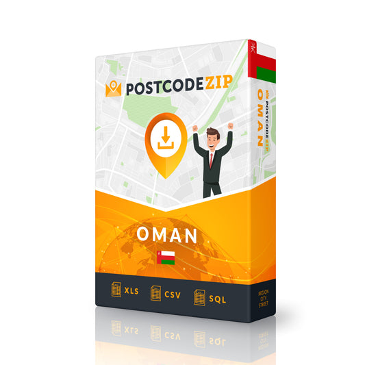 Oman, Best file of streets, complete set