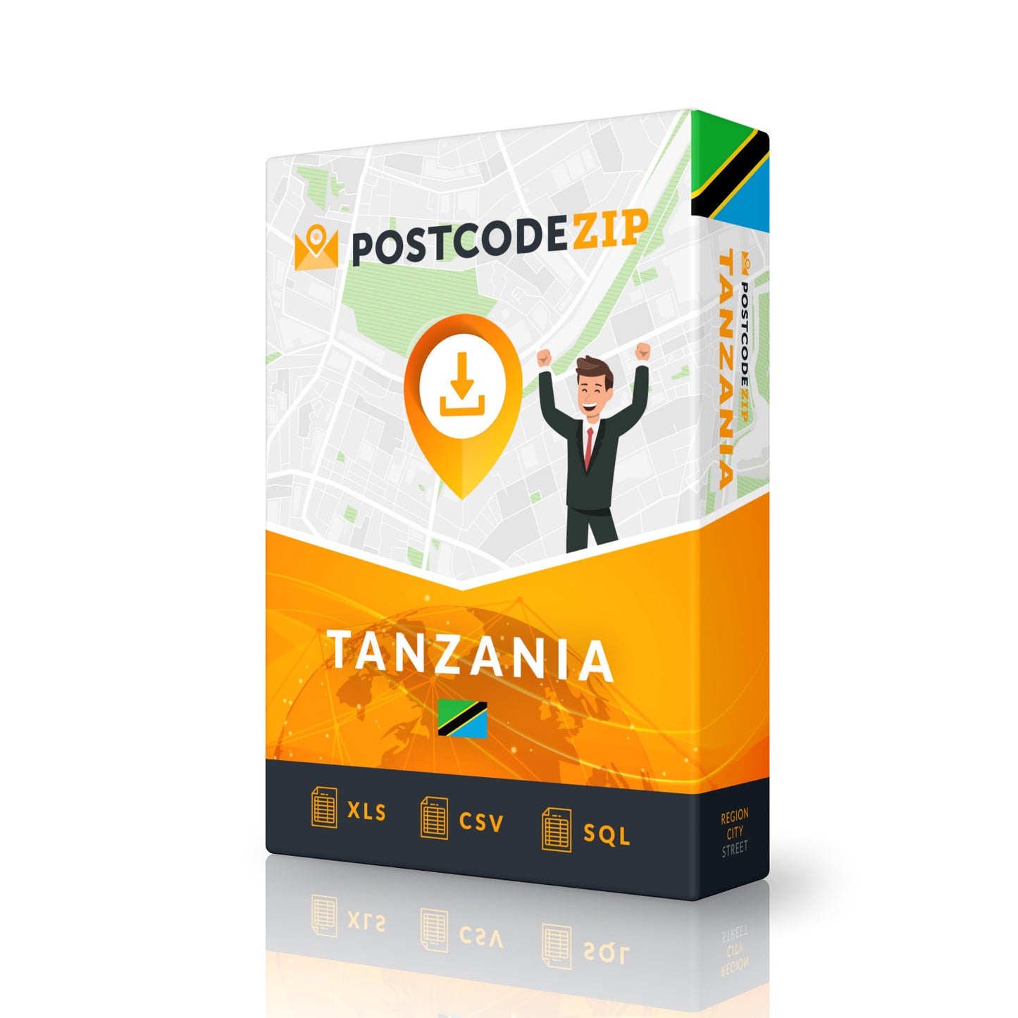 Tanzania, Location database, best city file