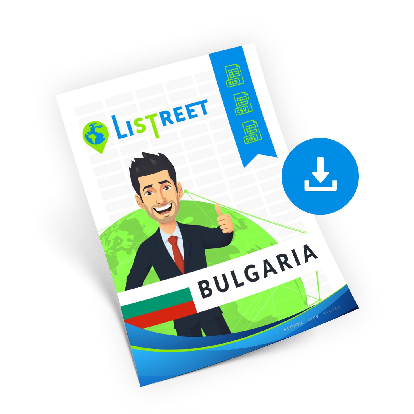 Bulgaria, Location database, best city file