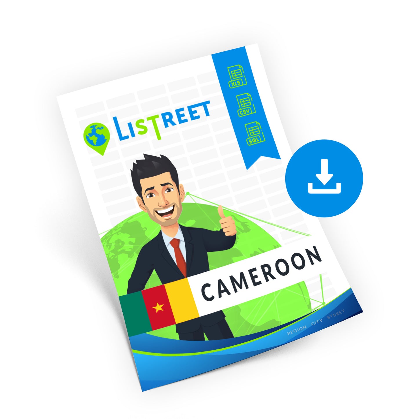 Cameroon, Location database, best city file