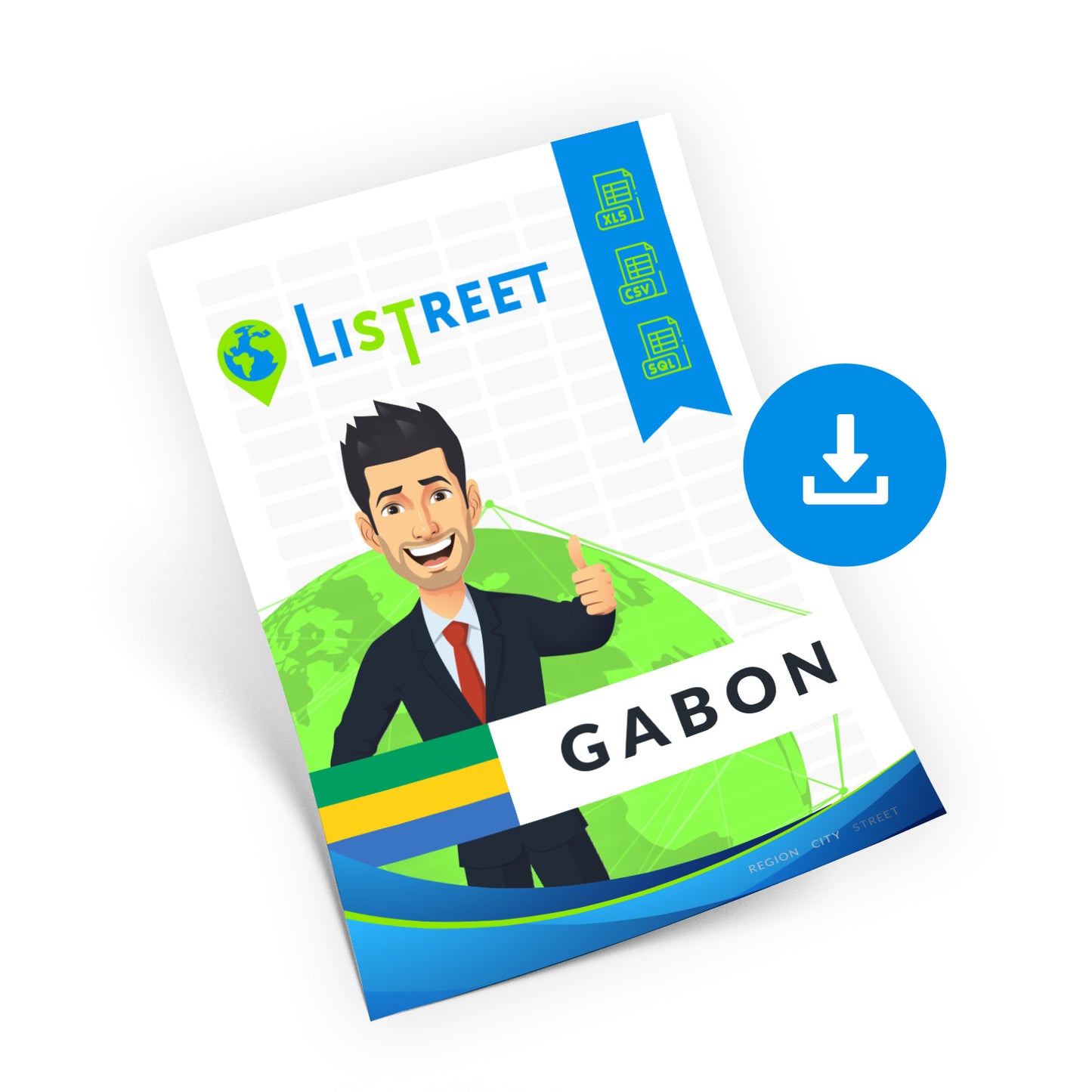 Gabon, Location database, best city file