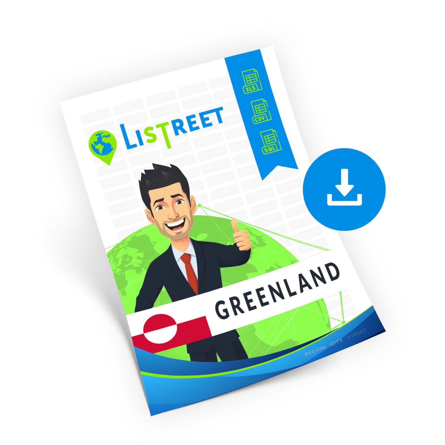 Greenland, Location database, best city file