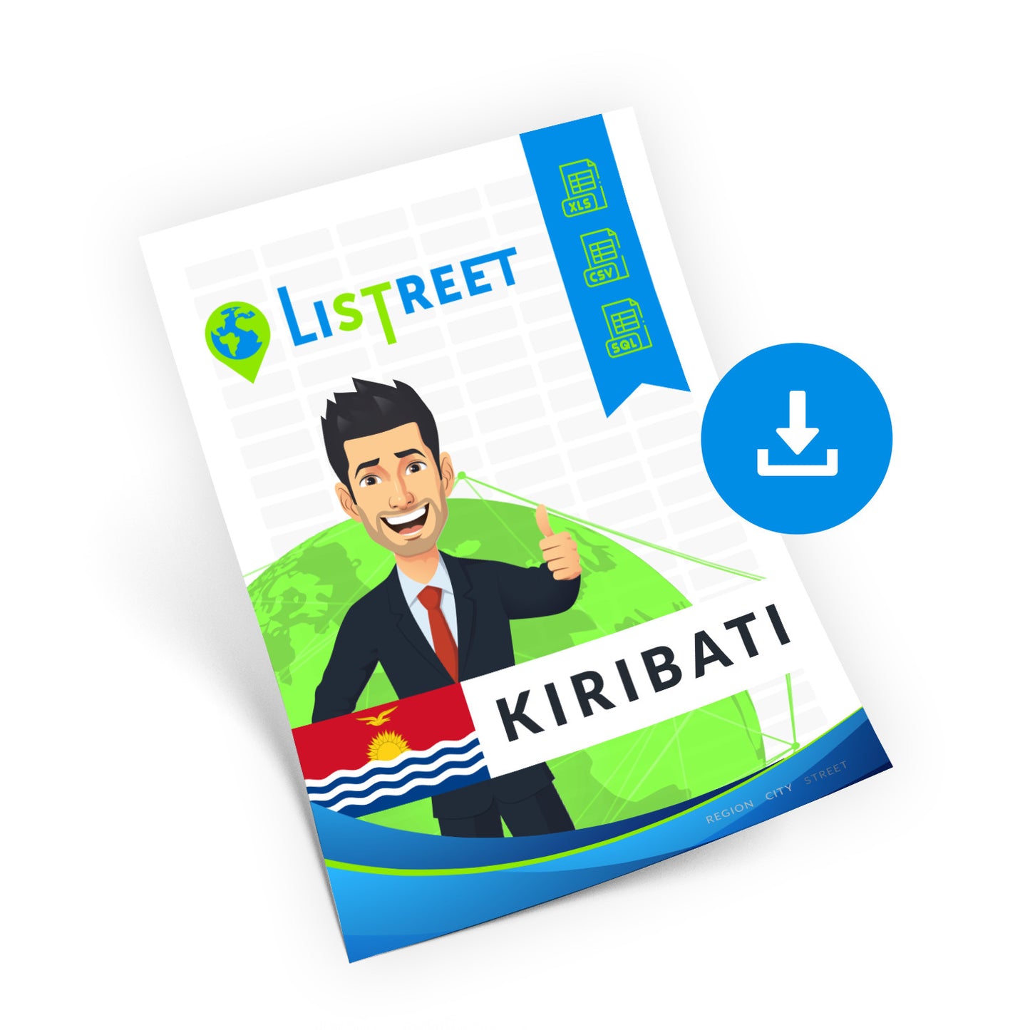 Kiribati, Location database, best city file