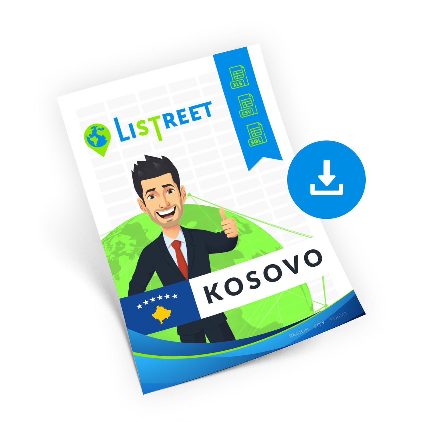 Kosovo, Location database, best city file